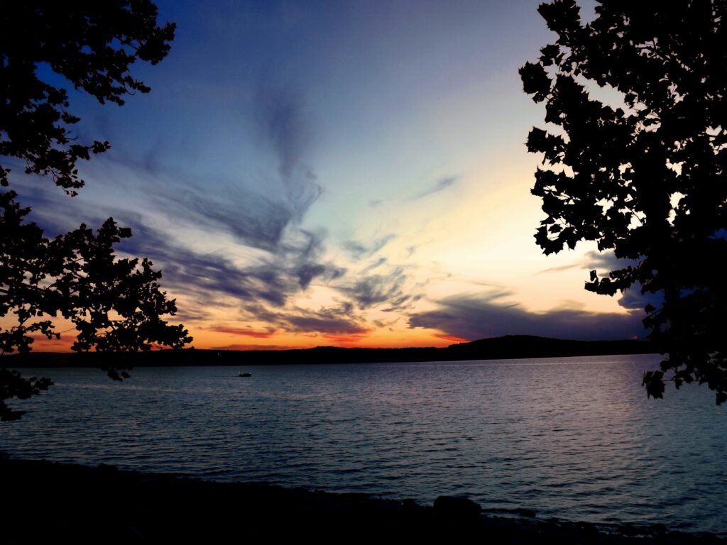 A view of the water in Branson, MO